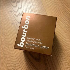 Jonathan Adler Bourbon Scented Candle 7.5 Oz NIB